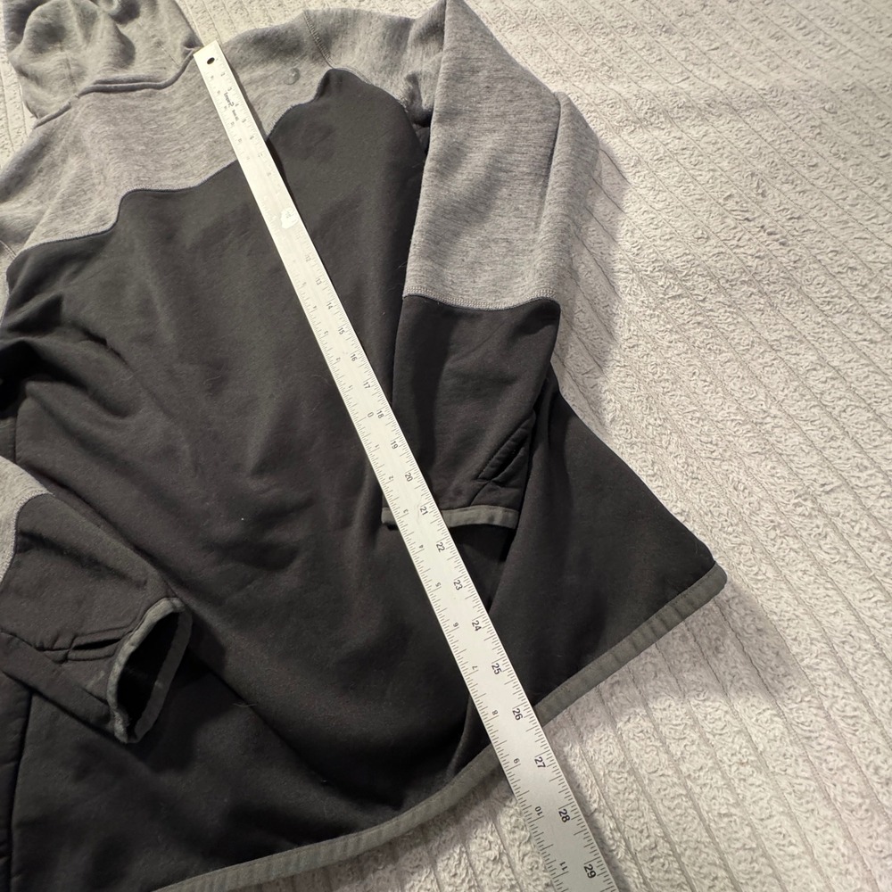 Marmot Variant Hoodie Jacket Women XL Gray Black Polyester Gorpcore Hiking Zip - Picture 10 of 11
